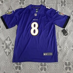 NFL Nike Lamar Jackson Baltimore Ravens #8 Jersey